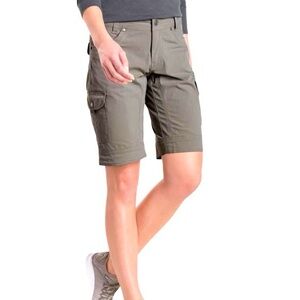 Kuhl Women’s Splash 11” Bermuda Hiking Cargo Brown Shorts 14